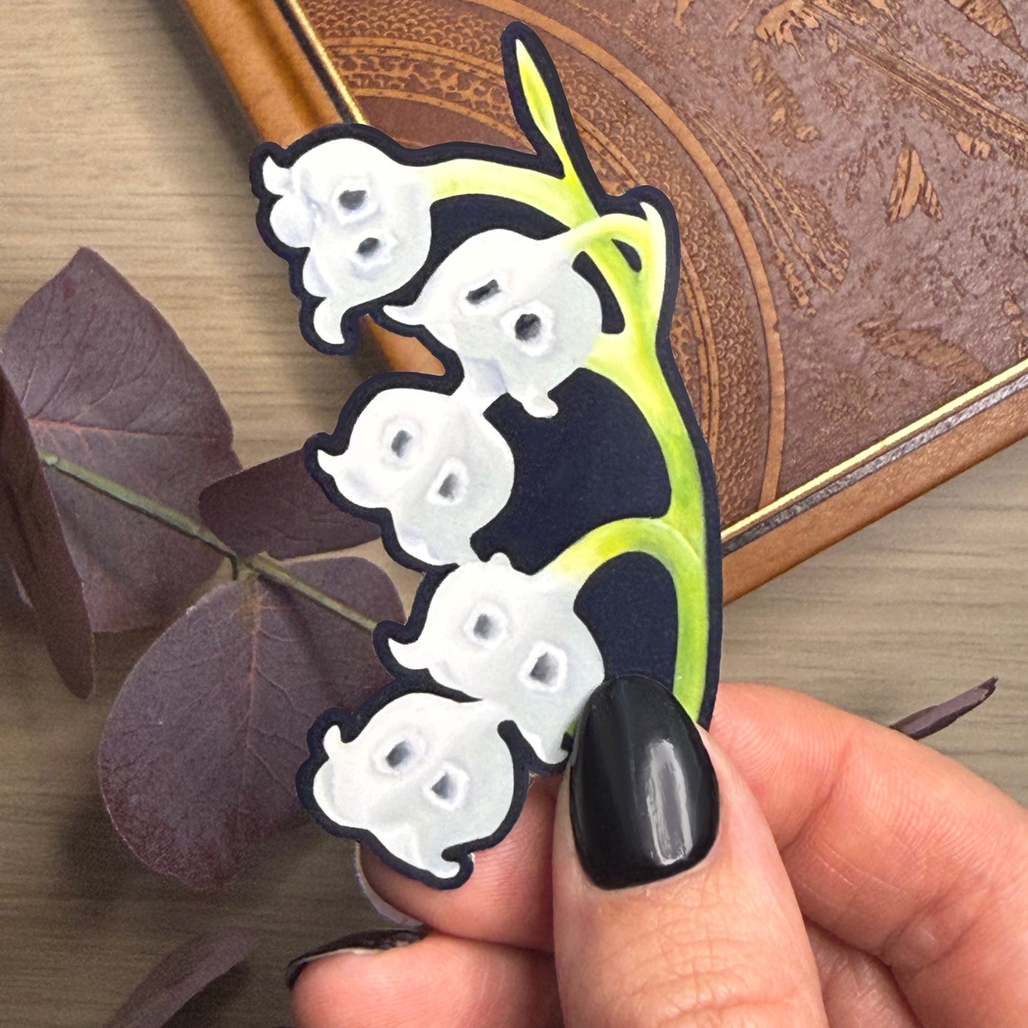 May Birth Flower Sticker