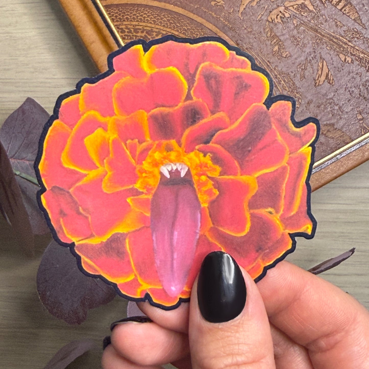 October Birth Flower Sticker