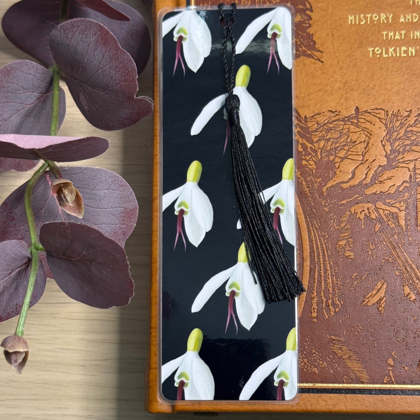 January birth flower bookmark