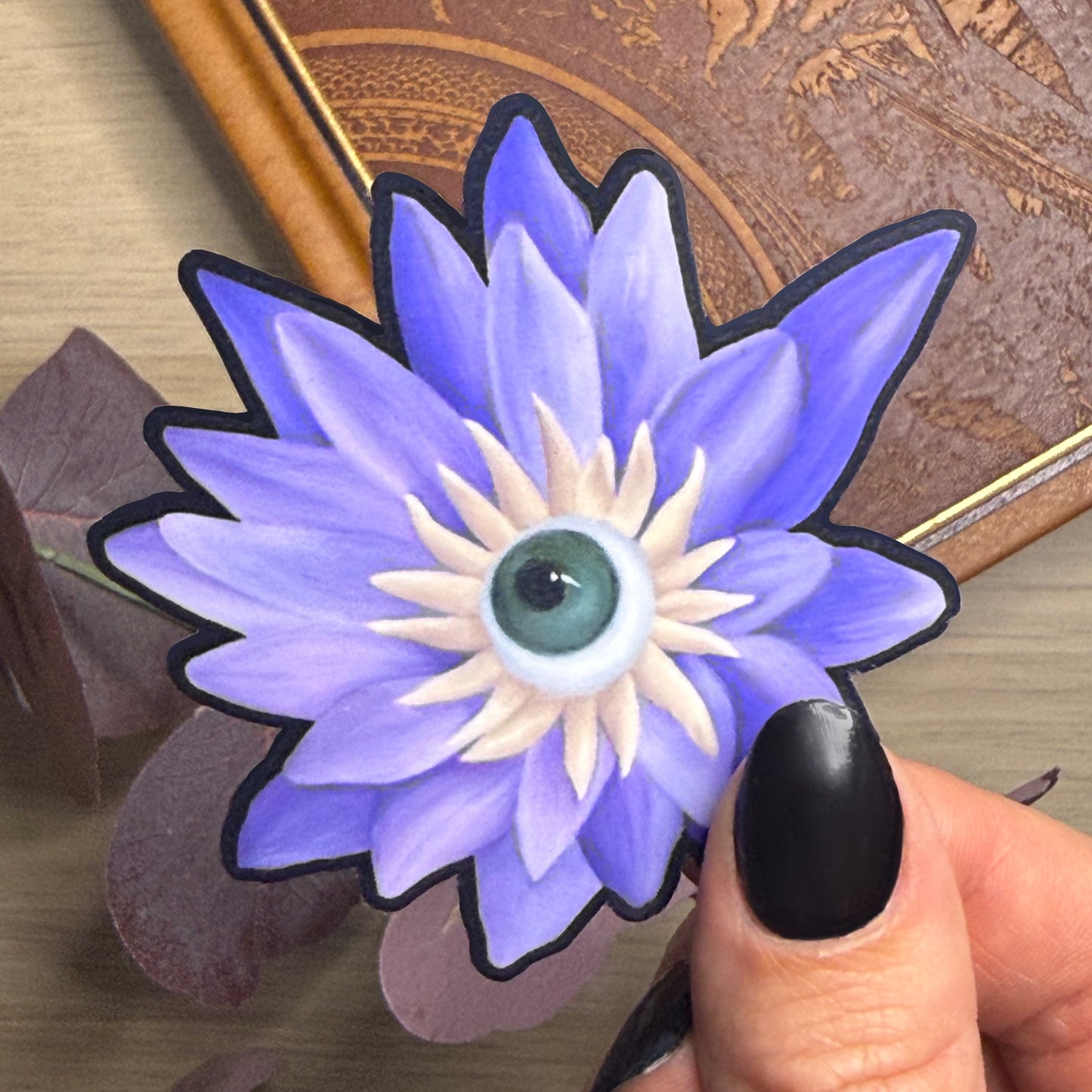 July Birth Flower Sticker