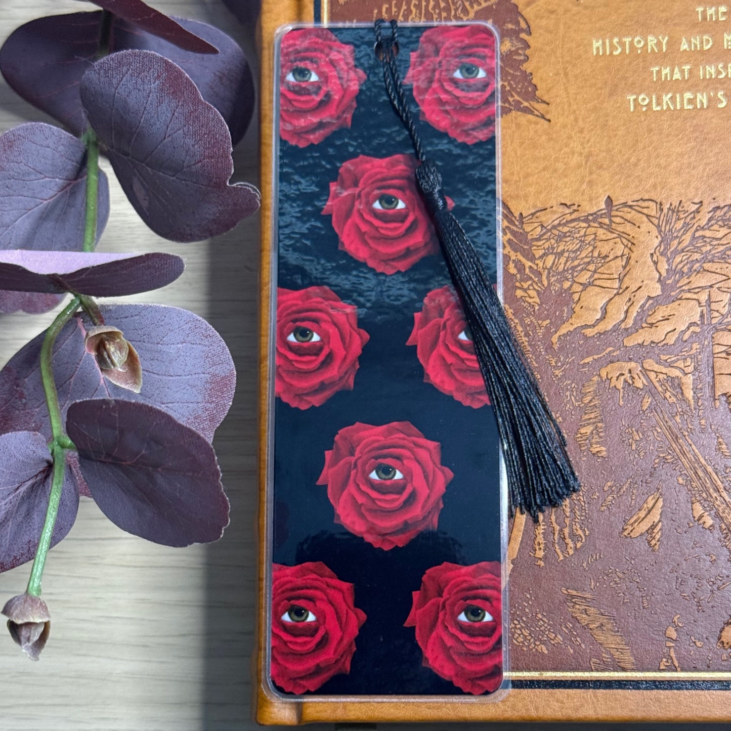June birth flower bookmark
