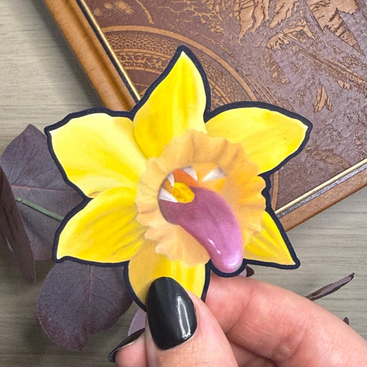March Birth Flower Sticker