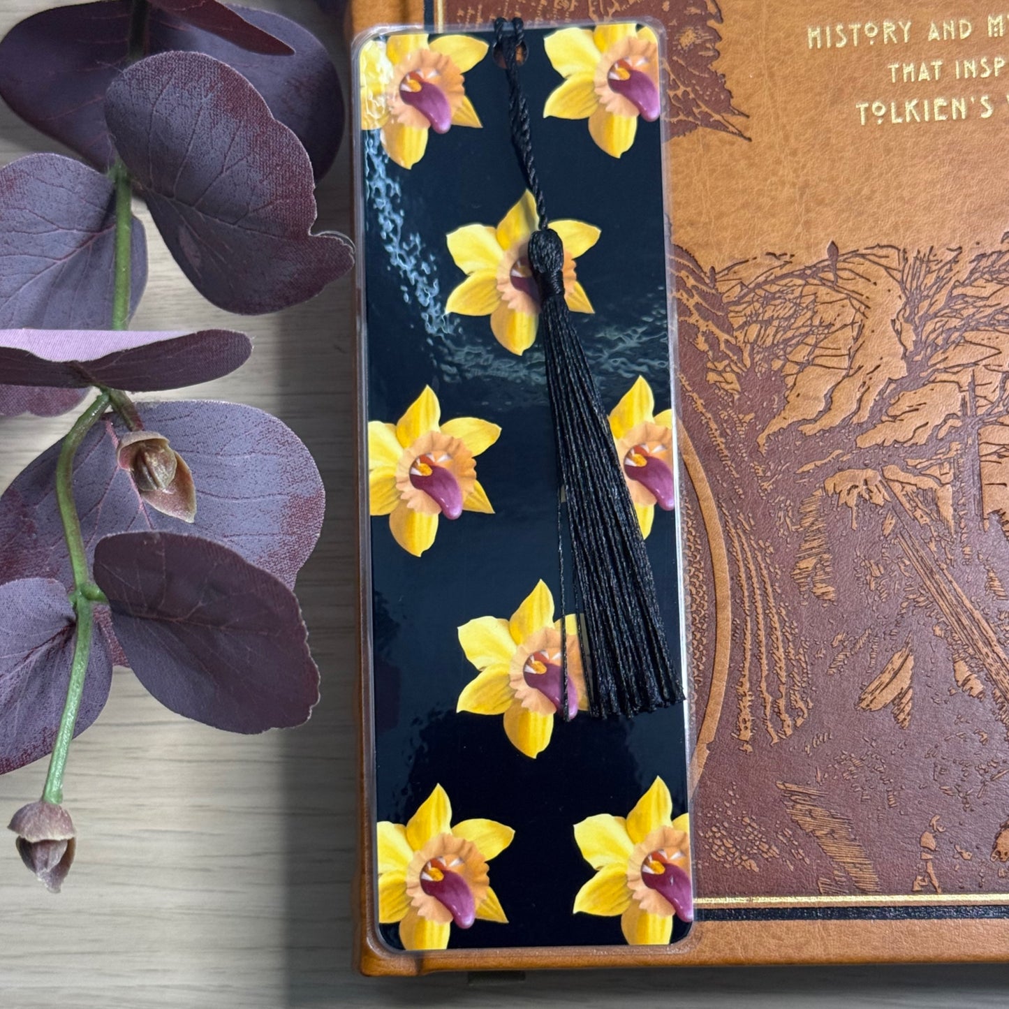 March birth flower bookmark