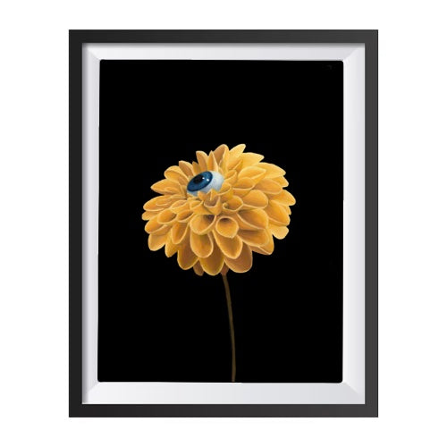 November Birth Flower Print