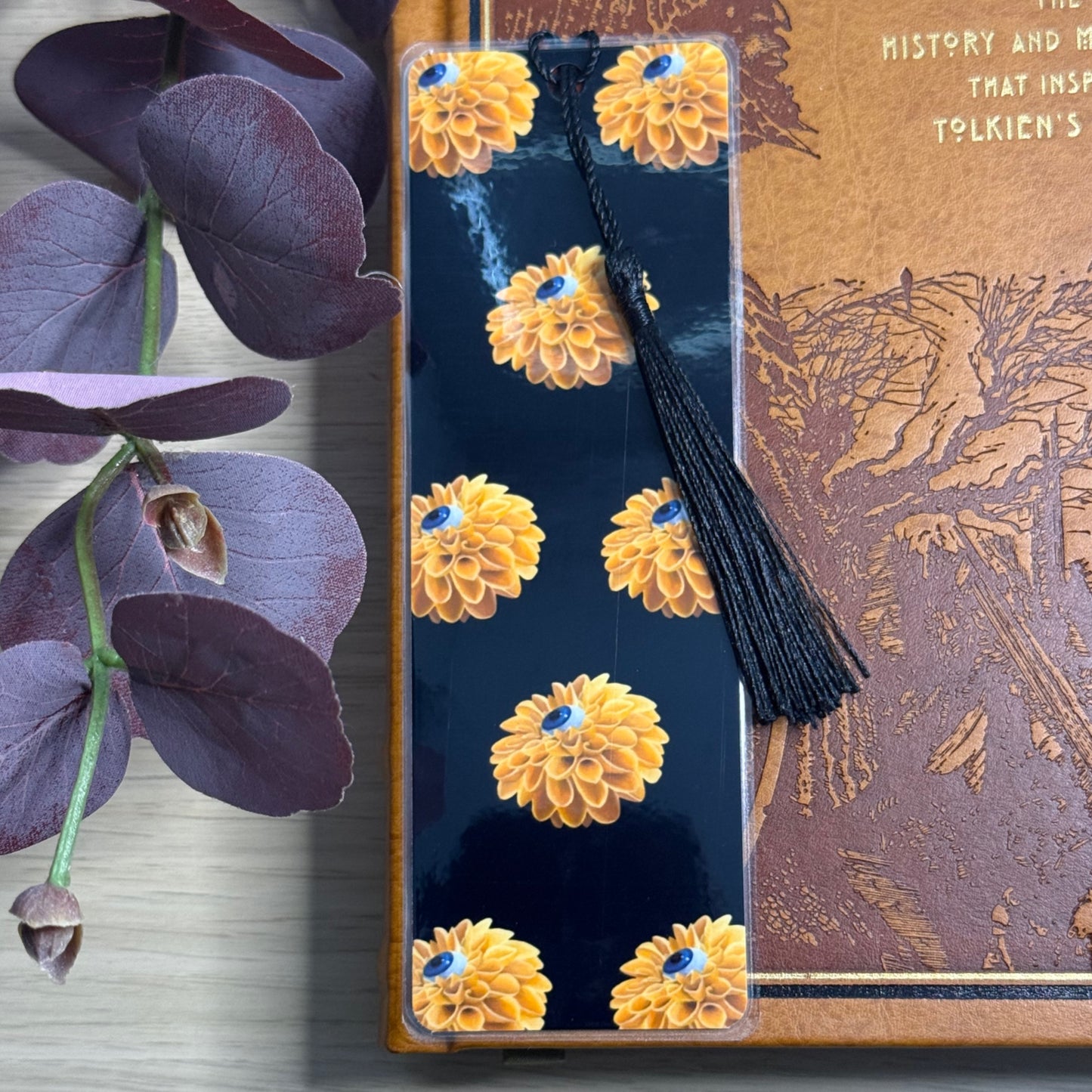 November birth flower bookmark
