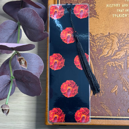 October birth flower bookmark